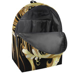 Golden Rooster Print Backpack