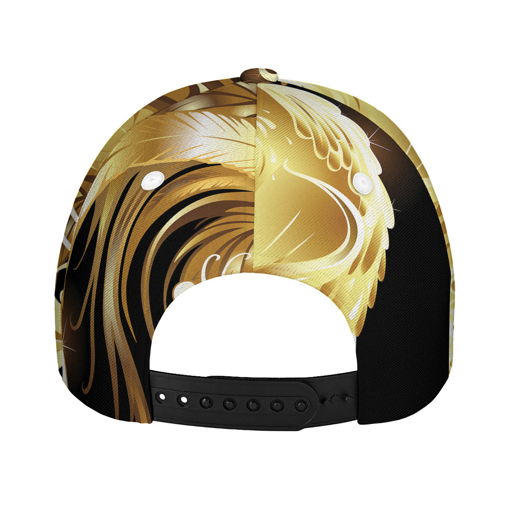 Golden Rooster Print Baseball Cap