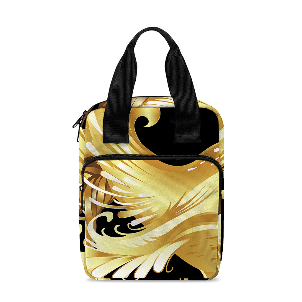 Golden Rooster Print Bible Tote Bag