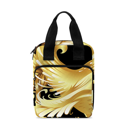 Golden Rooster Print Bible Tote Bag