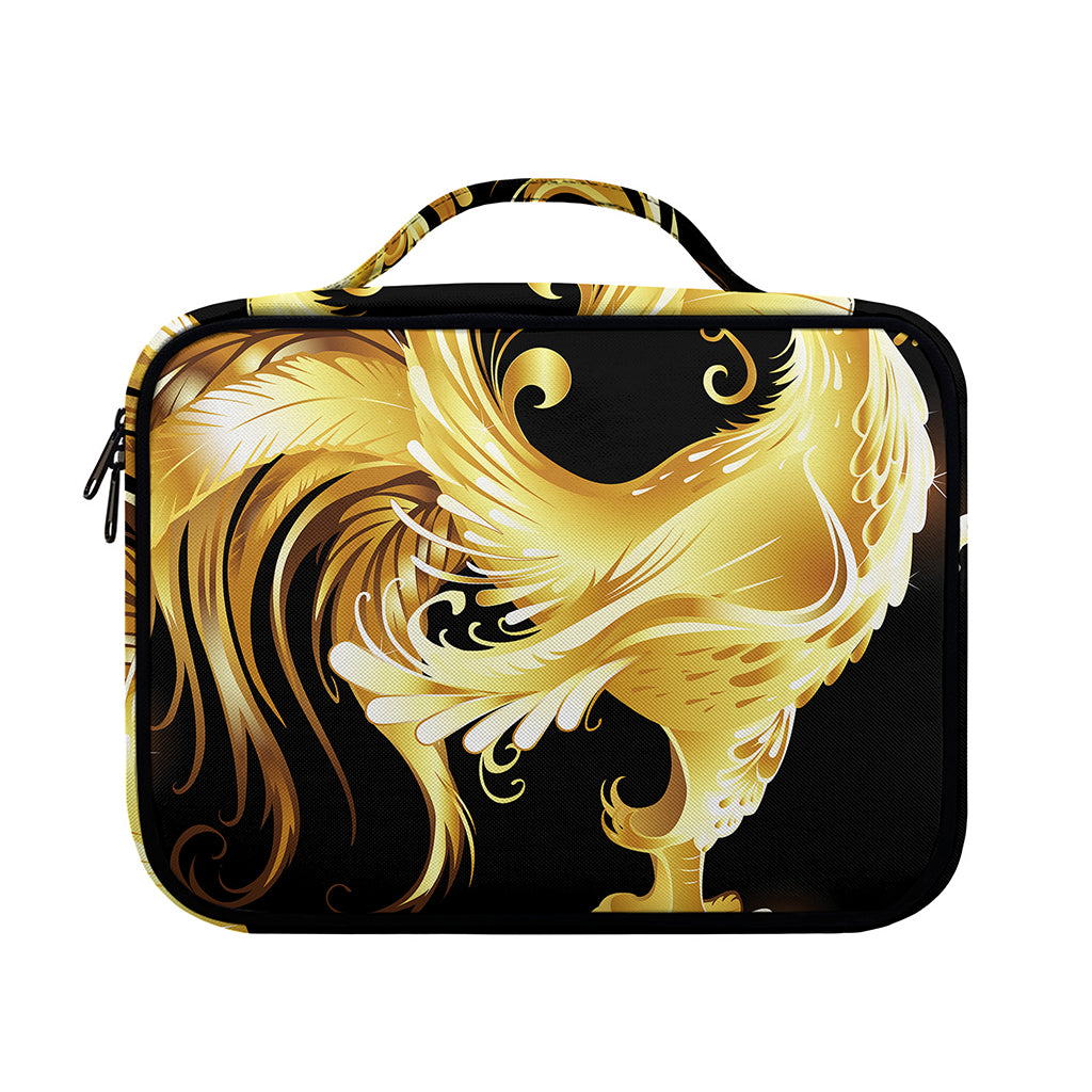 Golden Rooster Print Briefcase Bible Bag