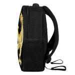 Golden Rooster Print Casual Backpack