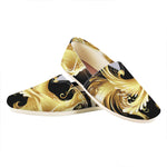 Golden Rooster Print Casual Shoes
