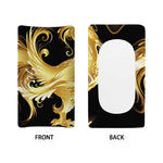 Golden Rooster Print Changing Pad Cover