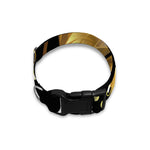 Golden Rooster Print Dog Collar