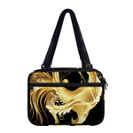 Golden Rooster Print Double Strap Bible Bag