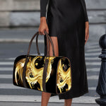 Golden Rooster Print Duffle Bag