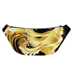 Golden Rooster Print Fanny Pack