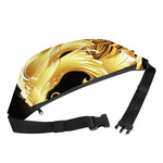 Golden Rooster Print Fanny Pack