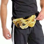 Golden Rooster Print Fanny Pack