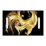 Golden Rooster Print Golf Cart Seat Cover