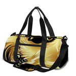 Golden Rooster Print Gym Bag