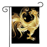 Golden Rooster Print House Flag