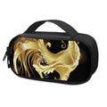 Golden Rooster Print Portable Cooler Travel Case