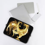 Golden Rooster Print Laptop Sleeve