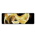 Golden Rooster Print Long Kitchen Mat