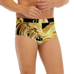 Golden Rooster Print Men's Briefs