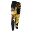 Golden Rooster Print Men's Compression Pants