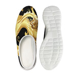 Golden Rooster Print Mesh Casual Shoes