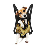 Golden Rooster Print Pet Carrier Backpack