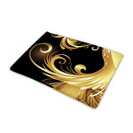 Golden Rooster Print Pet Cooling Mat Cover