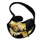 Golden Rooster Print Pet Sling Carrier