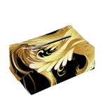 Golden Rooster Print Rectangle Tissue Box Cover