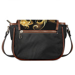 Golden Rooster Print Saddle Bag