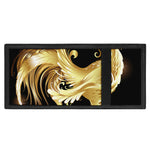 Golden Rooster Print Trifold Wallet