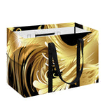 Golden Rooster Print Utility Tote Bag