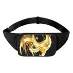 Golden Rooster Print Waist Bag