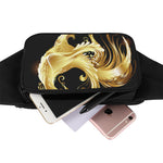 Golden Rooster Print Waist Bag