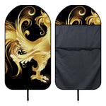 Golden Rooster Print Waterproof Car Seat Cover