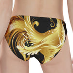 Golden Rooster Print Women's Panties