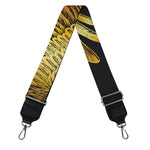 Golden Spiritual Bird Print Bag Strap