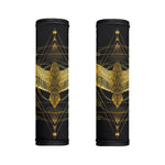 Golden Spiritual Bird Print Handle Covers