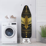 Golden Spiritual Bird Print Ironing Board Cover