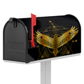 Golden Spiritual Bird Print Mailbox Cover