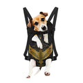 Golden Spiritual Bird Print Pet Carrier Backpack