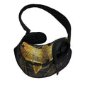 Golden Spiritual Bird Print Pet Sling Carrier