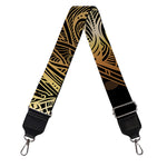Golden Spiritual Dragonfly Print Bag Strap