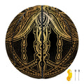 Golden Spiritual Dragonfly Print Basketball