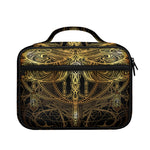 Golden Spiritual Dragonfly Print Briefcase Bible Bag