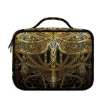 Golden Spiritual Dragonfly Print Briefcase Bible Bag