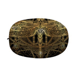 Golden Spiritual Dragonfly Print Car Side Mirror Covers
