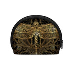 Golden Spiritual Dragonfly Print Coin Purse