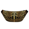 Golden Spiritual Dragonfly Print Fanny Pack