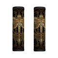 Golden Spiritual Dragonfly Print Handle Covers