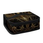 Golden Spiritual Dragonfly Print Small Lunch Bag