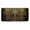 Golden Spiritual Dragonfly Print Towel
